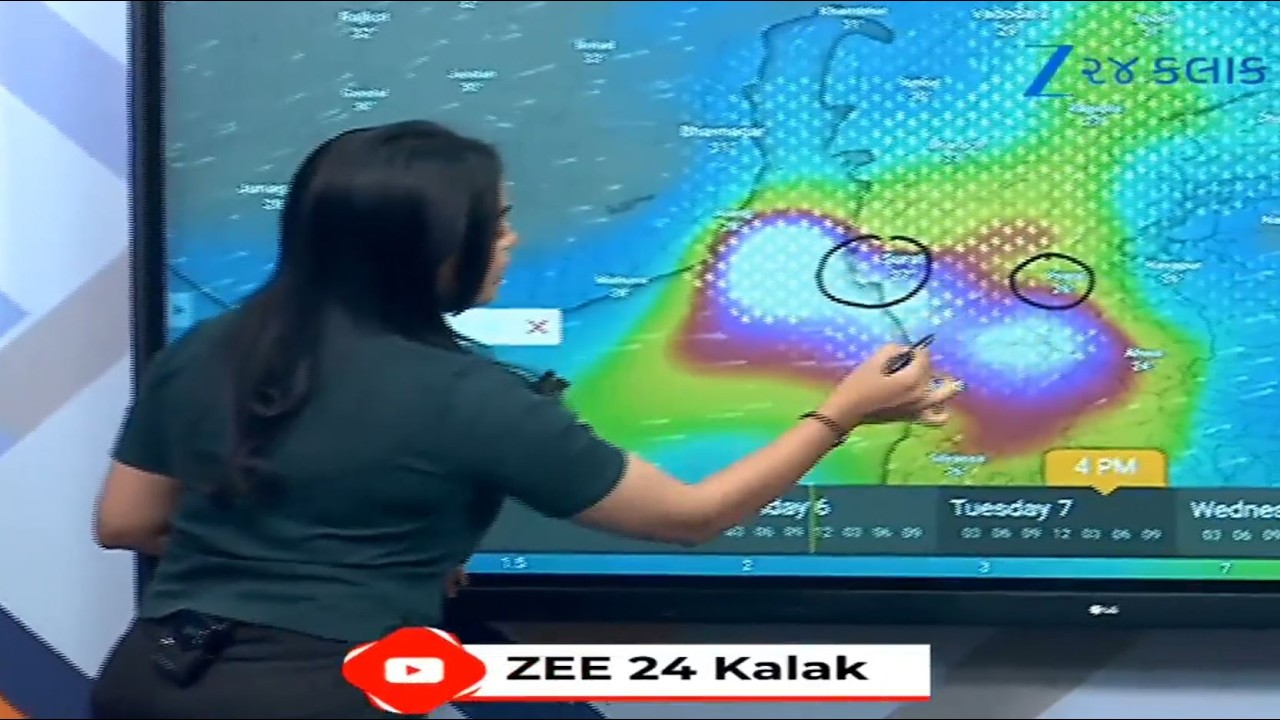 WINDY LIVE: EXTREMELY heavy rainfall predicted in THESE parts of Gujarat today;MeT Dept issues ALERT