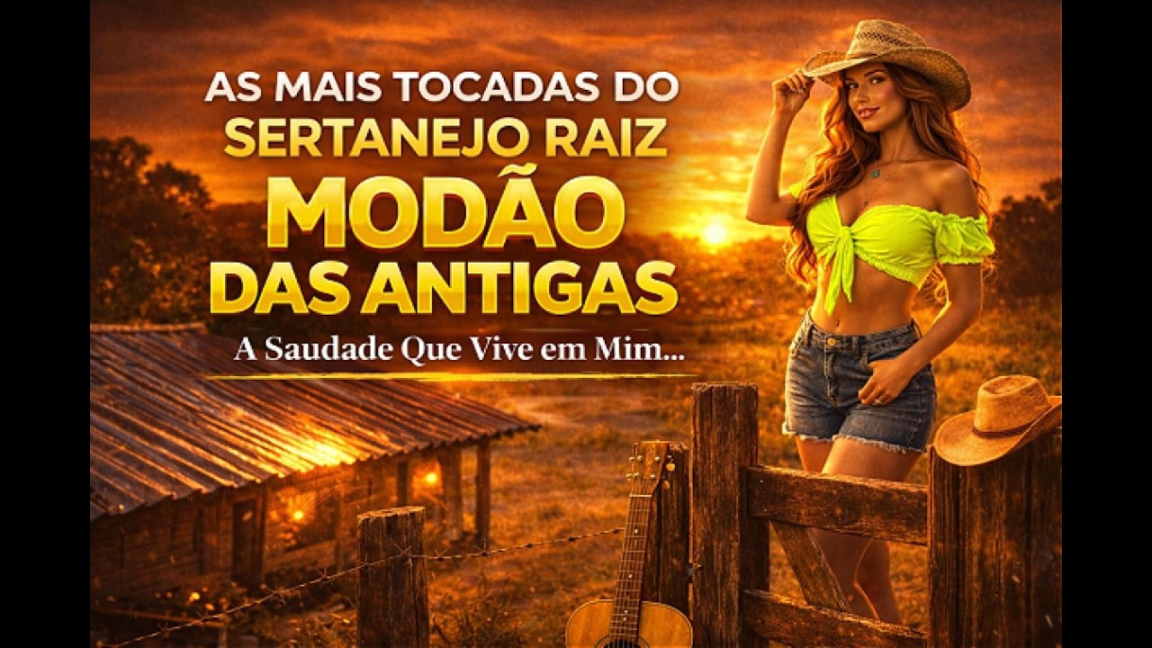 A Saudade Que Vive em Mim...Modão de Violeiro | Sertanejo Romântico Raiz Oficial