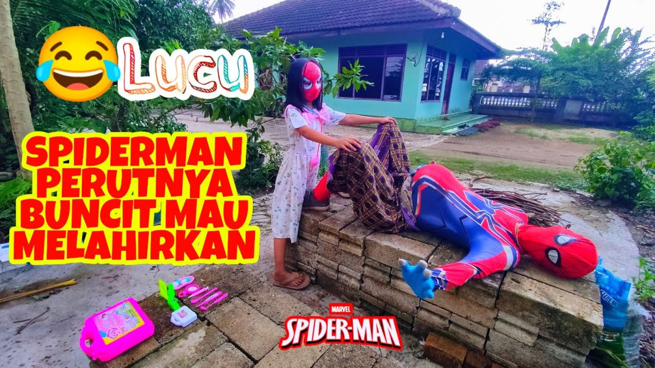 SPIDERMAN Perutnya Buncit Besar Mau Melahirkan, Ultraman Traiger, Ultraman Geed, Ginga, Dinosaurus