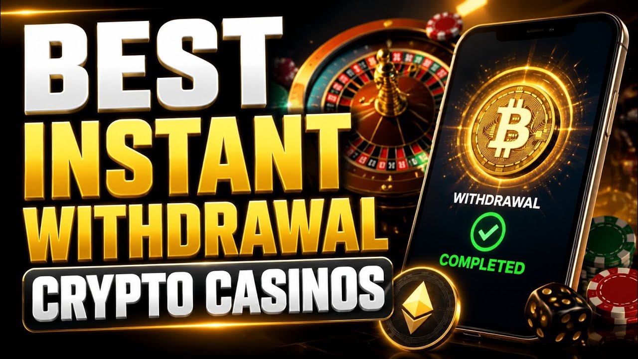 Best Instant Withdrawal Crypto Casinos 💳 &ndash; Top Bitcoin Gaming Sites Bypassing Verification