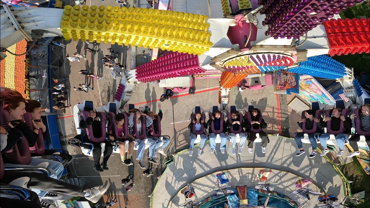 KMG Afterburner Chaos (Rieger) Herbst Urfahranermarkt Linz 2022 POV Onride