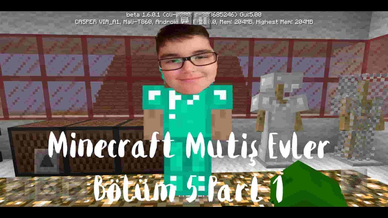 Minecraft Mutiş Evler Bölüm5 Part 1