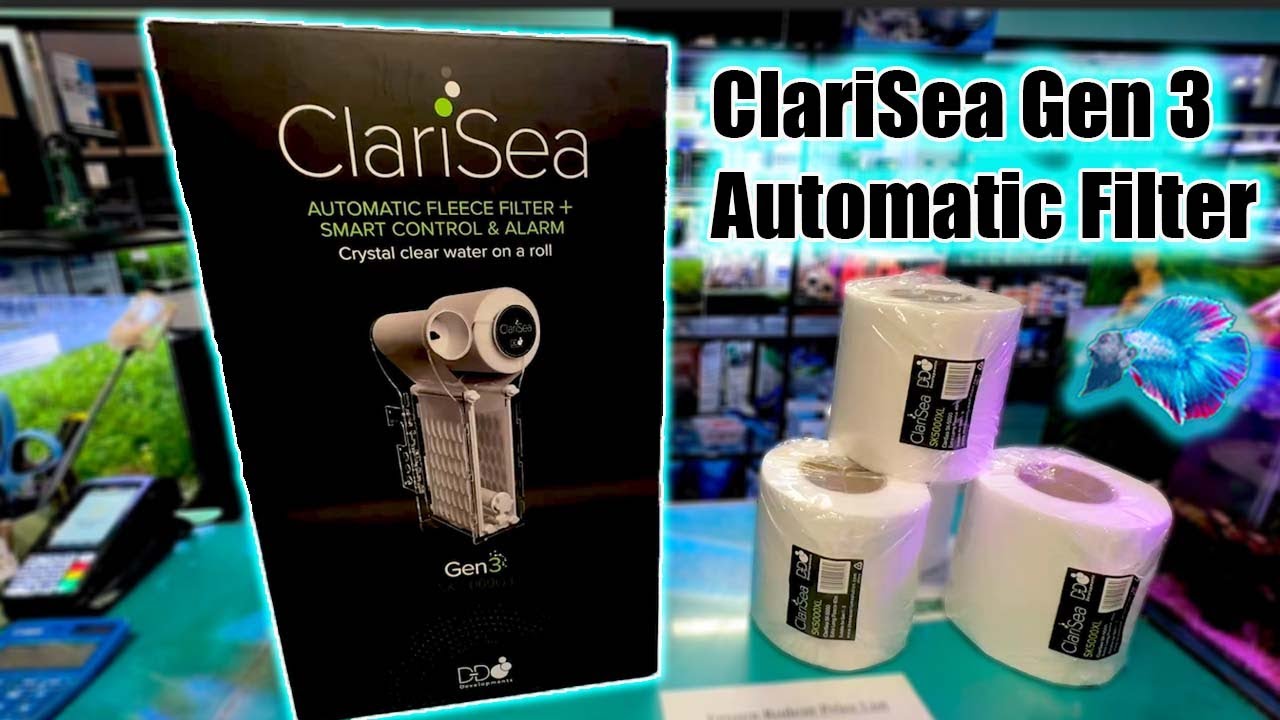 SUPER FANCY PRE-FILTER? ClariSea Gen 3 Filter Roller Unboxing and Setup!