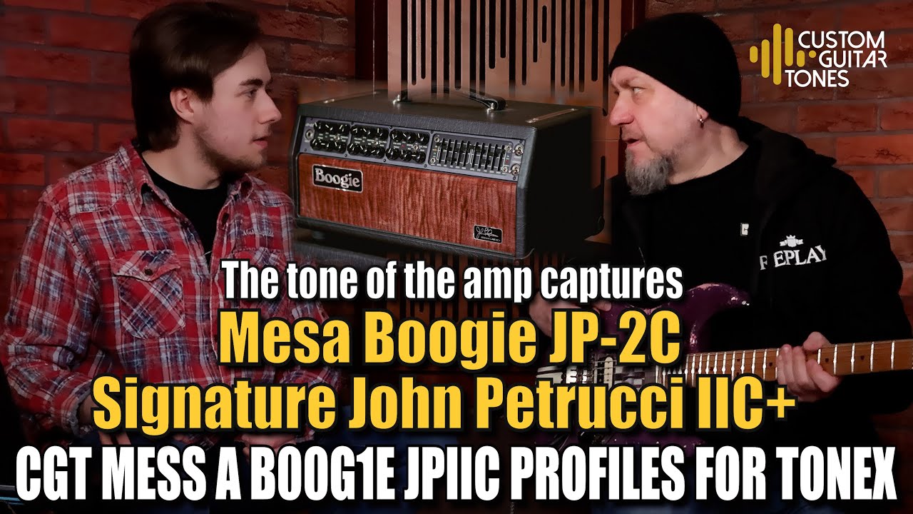 CGT MESS A B00G1E JPIIC - jak brzmią profile wzmacniacza Mesa Boogie JP-2C Signature IIC+ na ToneX ?