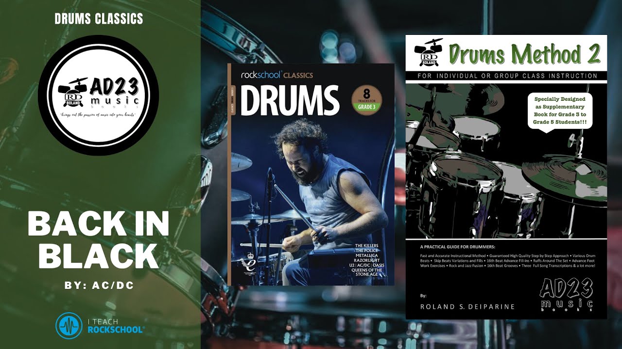 Back In Black | Drums Classics Grade 3