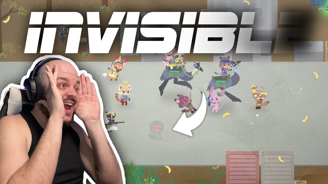 Этот скин БУКВАЛЬНО даёт вам НЕВИДИМОСТЬ... | Super Animal Royale