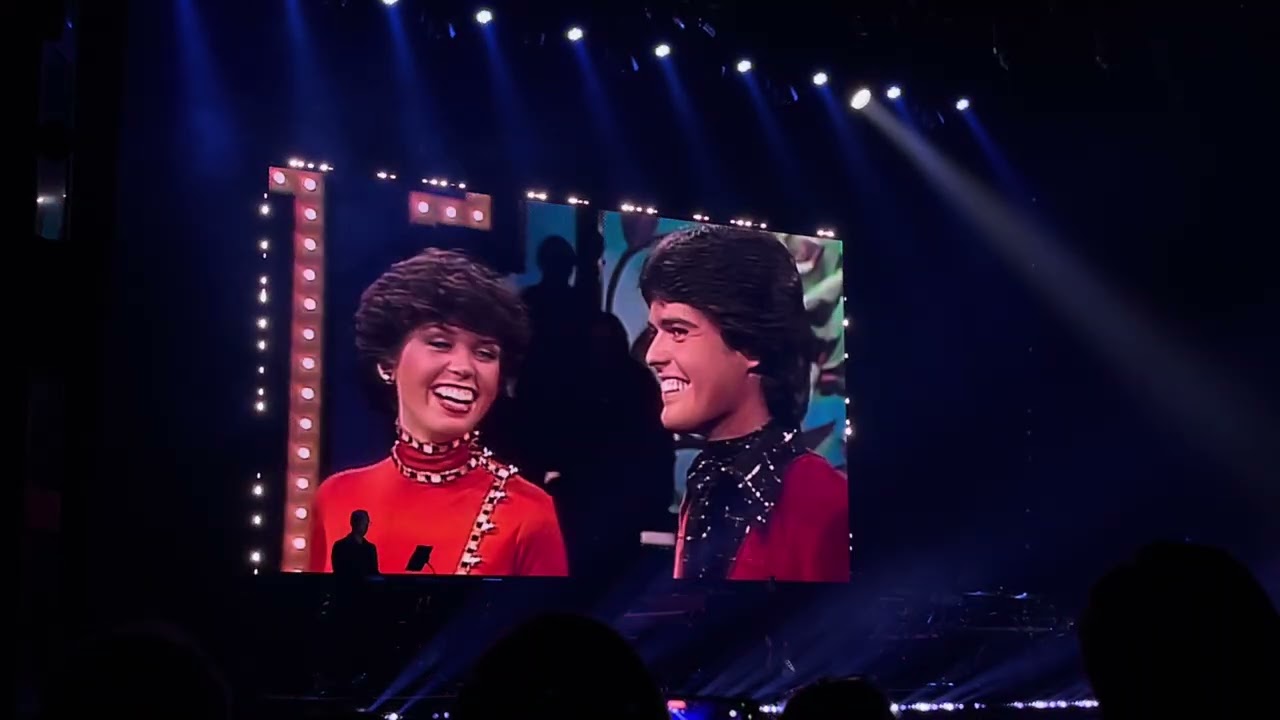 Donny and Marie #concert #donnyosmond #marieosmond 