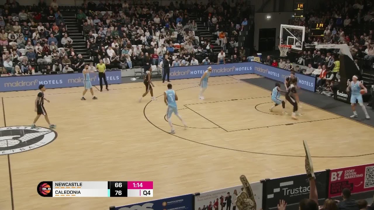 Newcastle Eagles Highlights vs. Caledonia Gladiators
