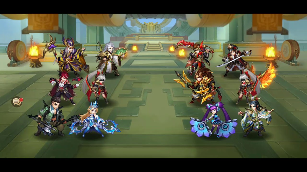 OVER POWER Wei + Warlod (Killed enemy 1300m higher power)- Dynasty Scrolls