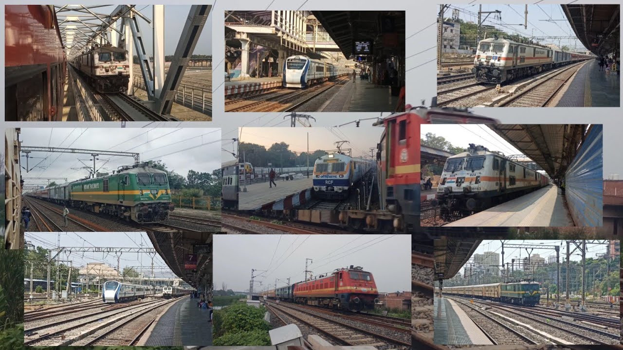 80 In 1  Indian Railway TRAIN VIDEO Compilation! HIGH SPEED Train Videos! Indian Railways