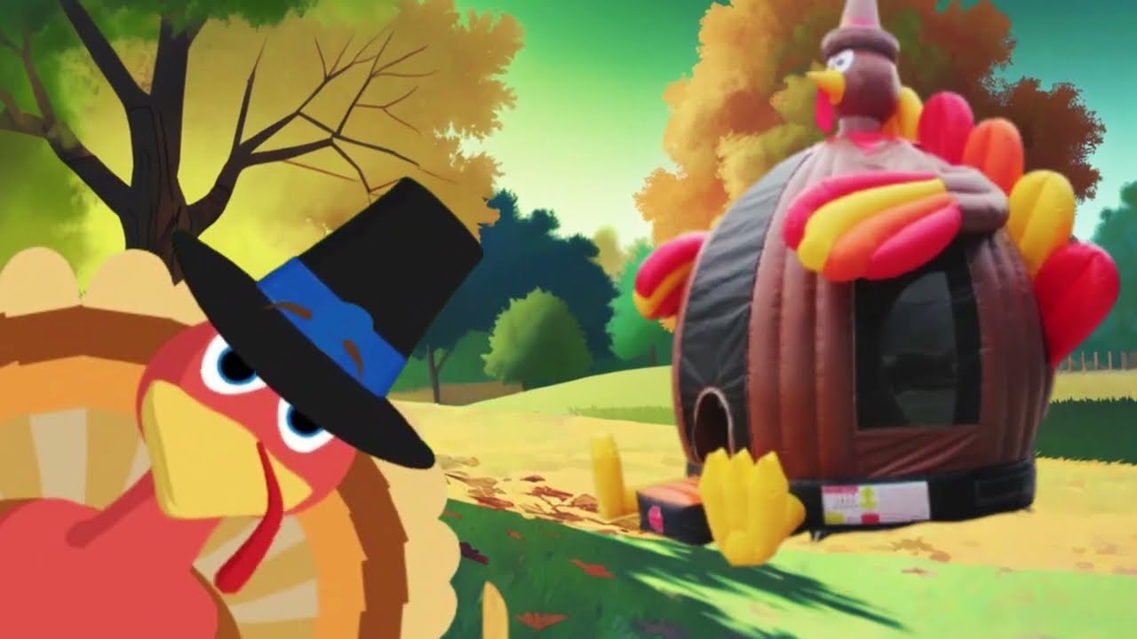 Turkey Themed Bounce House Rentals Columbus, Ohio and Beyond