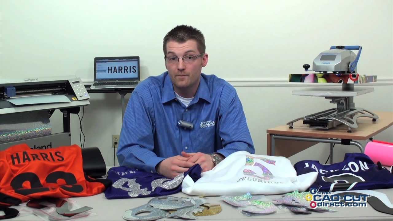 Heat Printing Names and Numbers with Stahls'