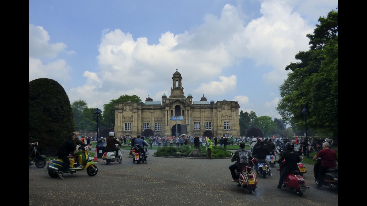 Bradford 70's & 80's Youth Culture - Scooter Clubs meet outside exhibition @Cartwright Hall (part 2)