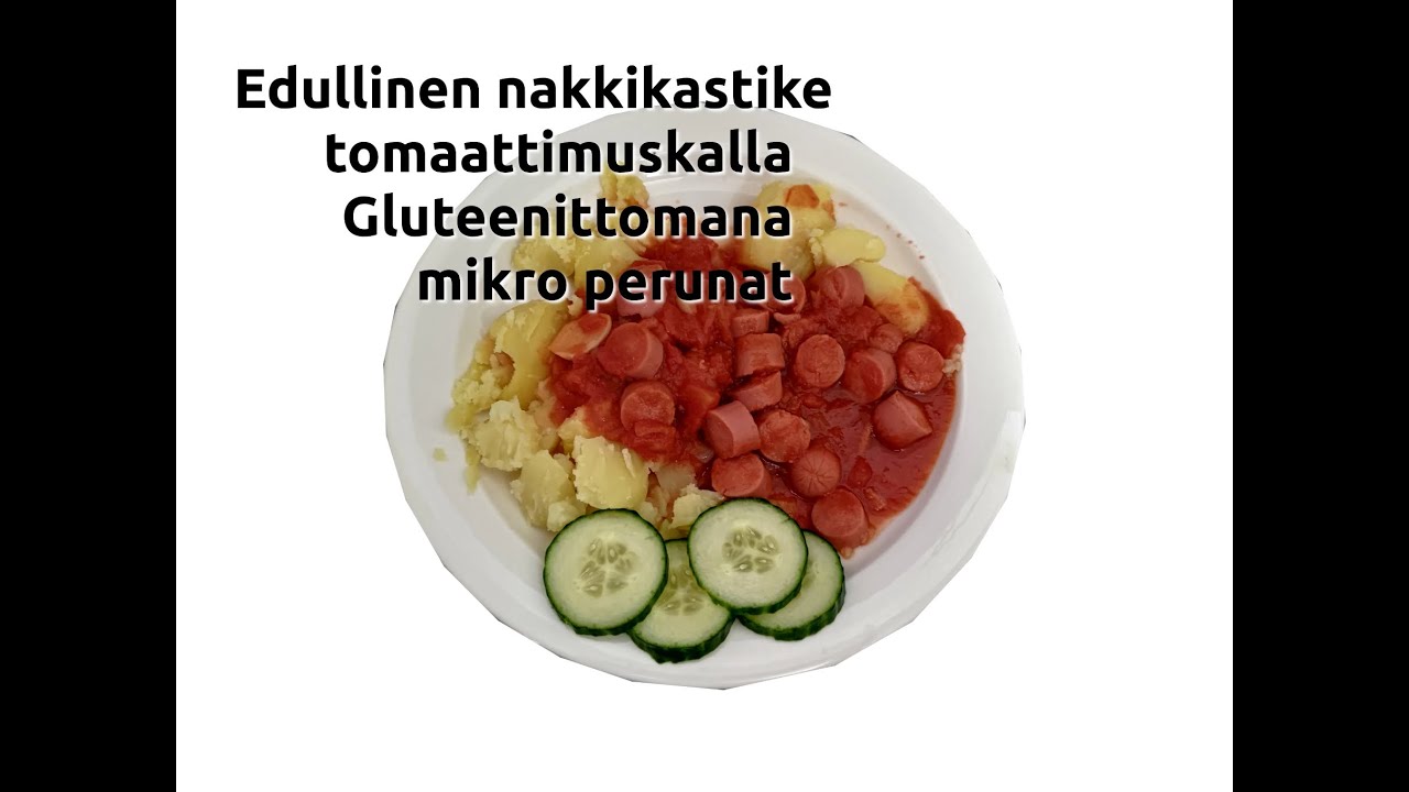 Edullinen nakkikastike Gluteenittomana