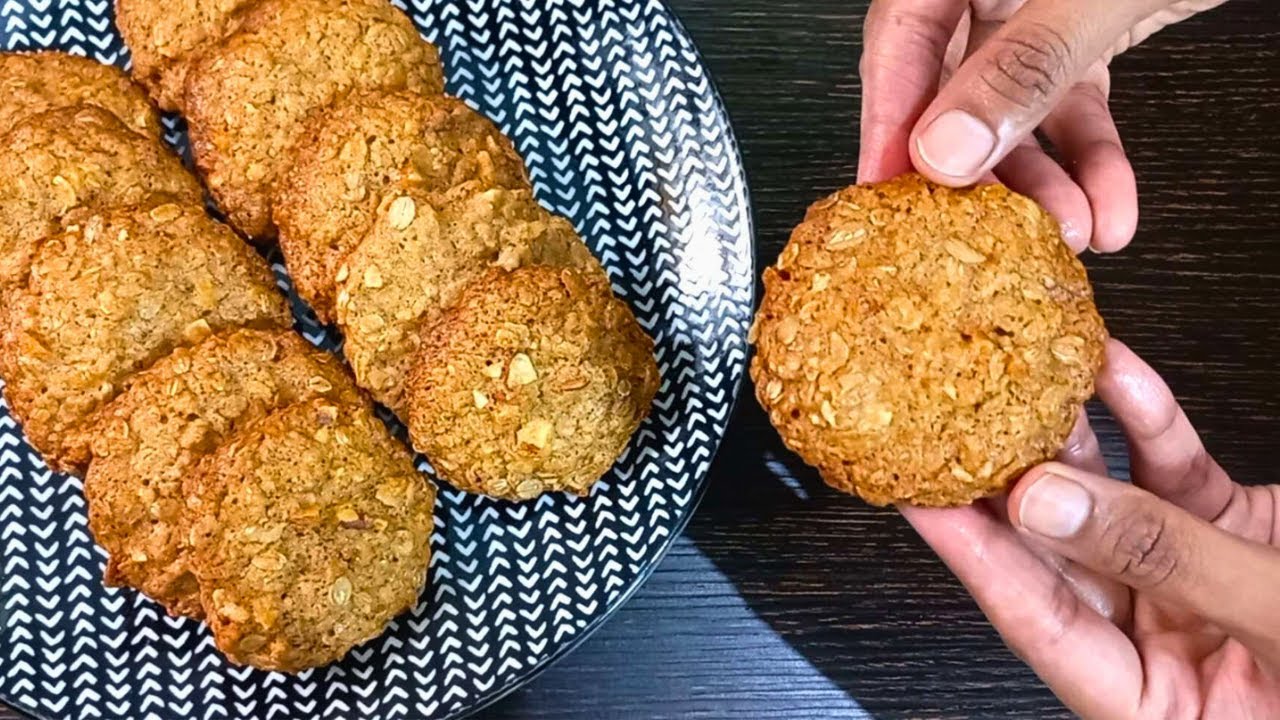 Healthy Barley Cookies | Crispy Barley Cookies | Healthy Recipe | Cookies Recipe