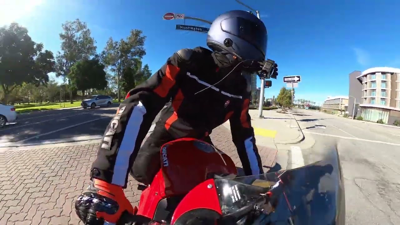2/22/26 Morning ride around town (Panigale V2) shot with GoPro Max