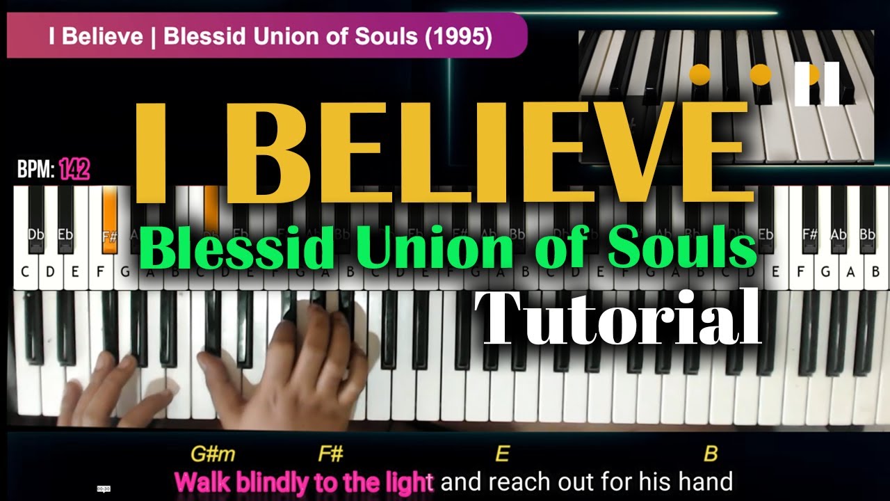 I Believe | Blessid Union of Souls| How to Play with Lyrics and Chords Tutorial
