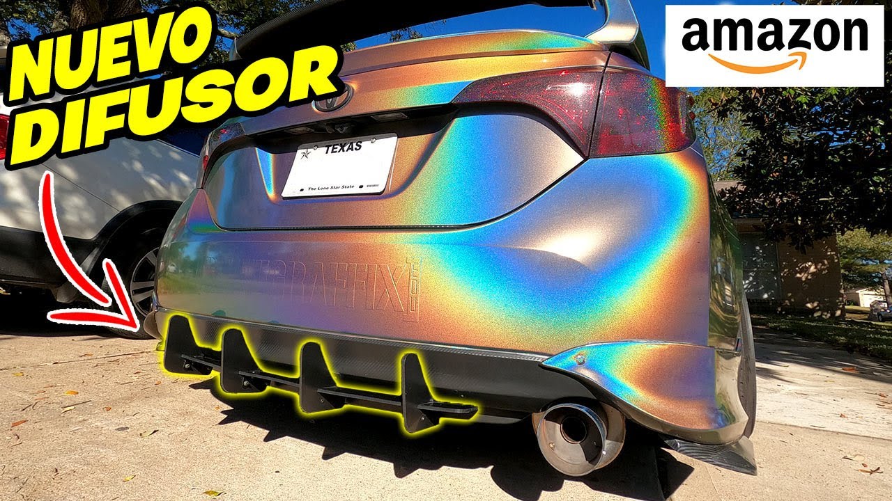Como Instalar un Difusor Universal para Corolla