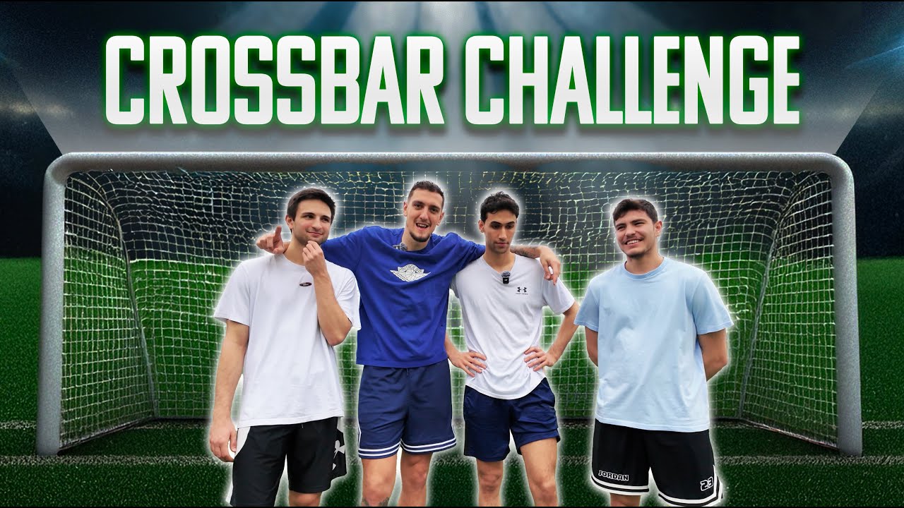CROSSBAR CHALLENGE ⚽️ - BASKETBOLCULAR FUTBOL SAHASINA GİRERSE NE OLUR?🤔