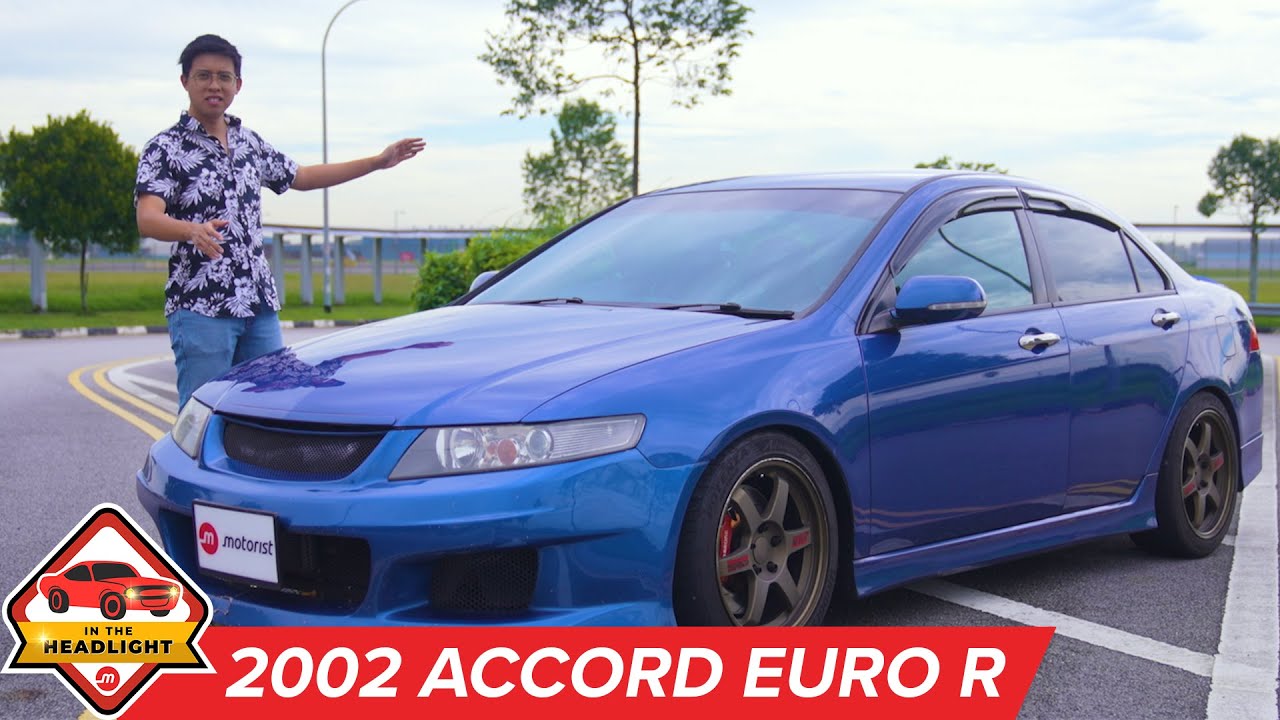 Honda Accord 2002 года выглядит отлично, звучит отлично и едет просто волшебно. Euro R | В свете фар