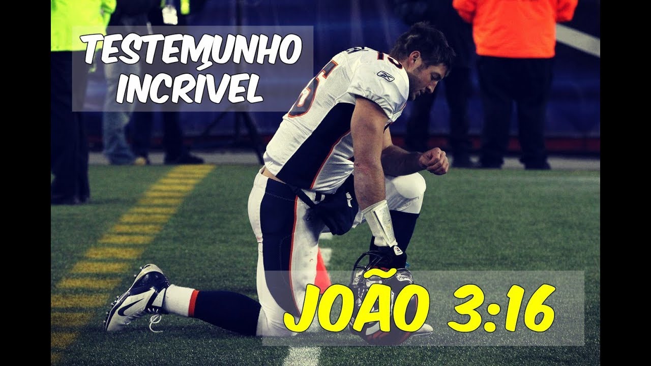 Testemunho incrível sobre João 3:16 - Tim Tebow