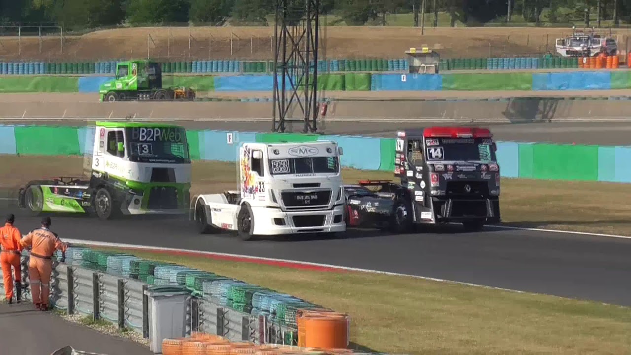 Camion Magny cours: Crash & Action