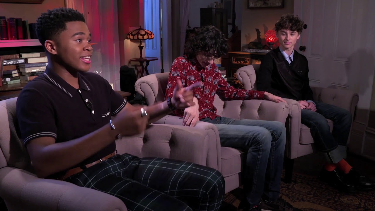 It Chapter 2 Finn Wolfhard, Chosen Jacobs & Wyatt Oleff