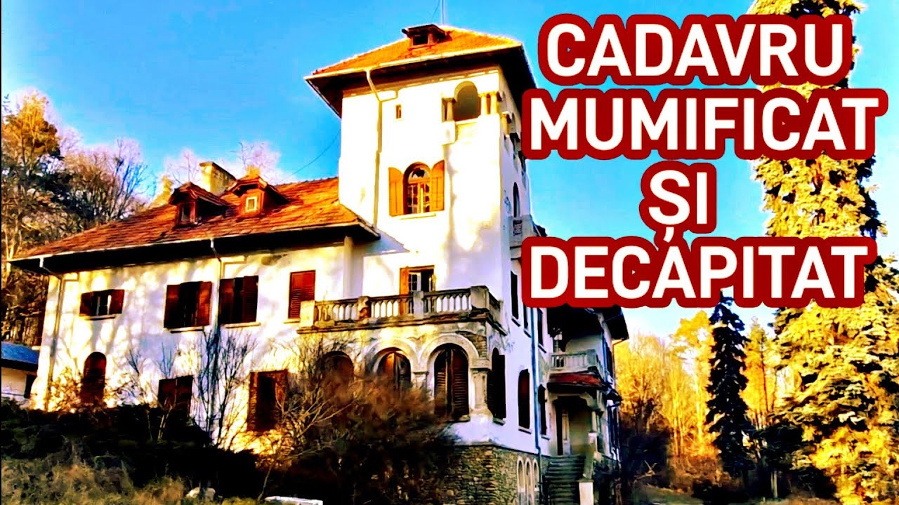 Conacul ABANDONAT cu camere ascunse. Era preferatul lui CEAUȘESCU. ROMÂNIA PĂRĂSITĂ