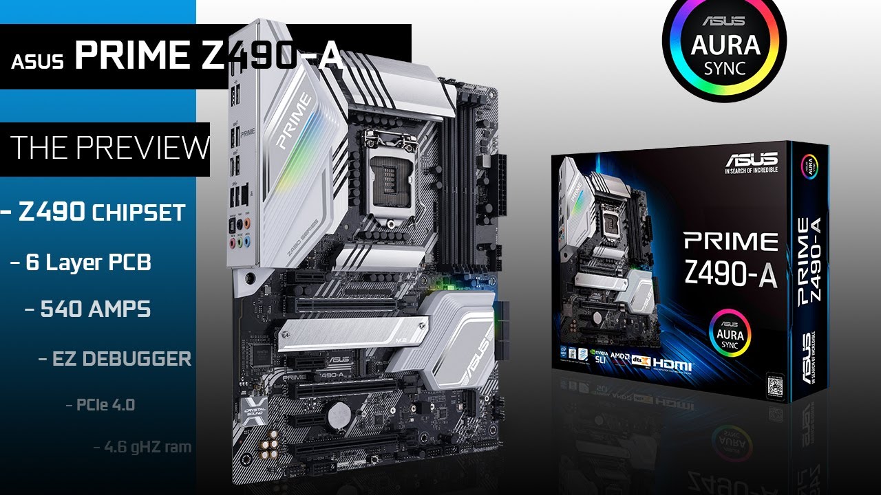ASUS PRIME Z490-A, да, это действительно важная модель!
