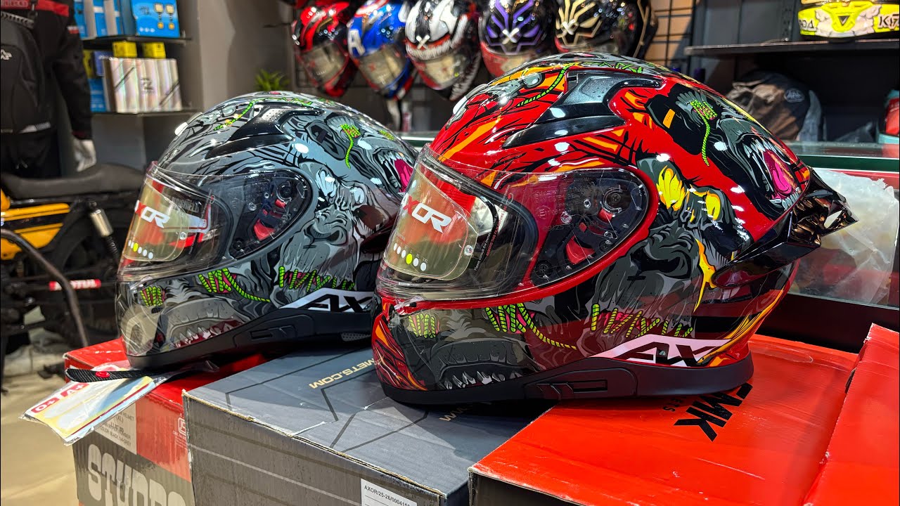 New Launch AXOR APEX ASCETIC HELMET is now available #axorhelmets 