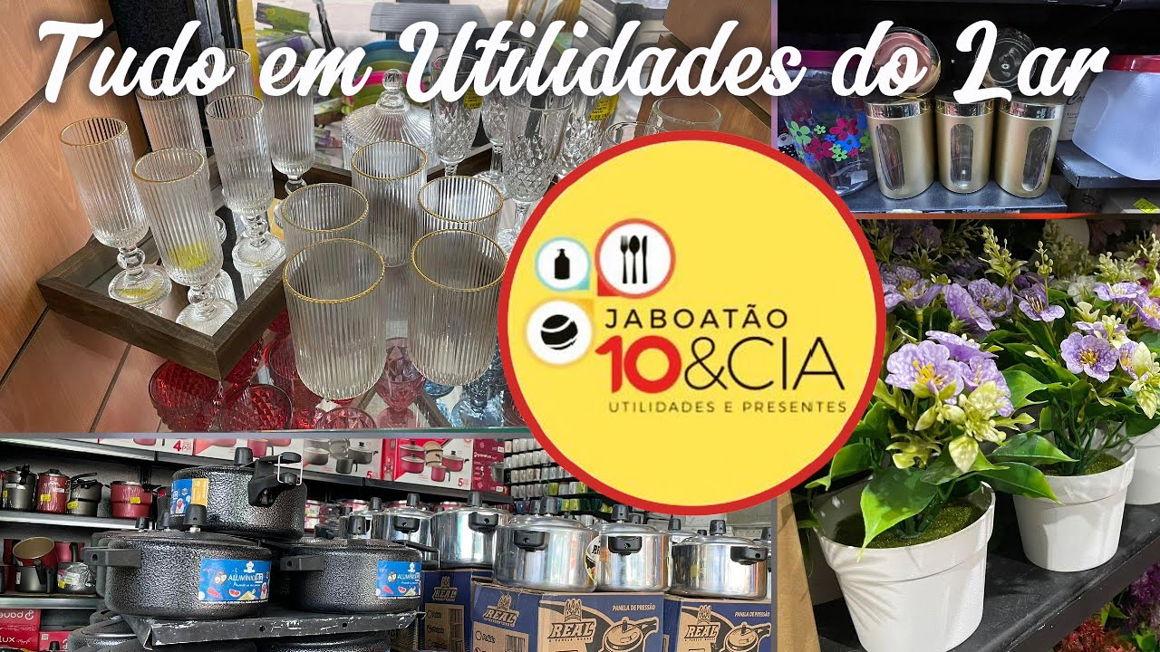 ACHADINHOS DE UTILIDADES DO LAR, DECORAÇÃO E BRINQUEDOS - LOJA JABOATÃO 10 & CIA