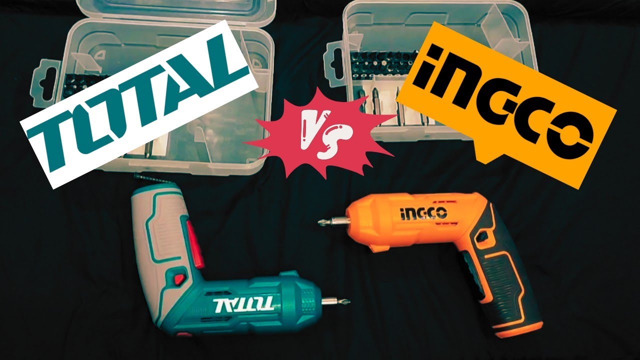 Ingco vs Total Cordless Screwdriver - Detailed Comparison and Review.