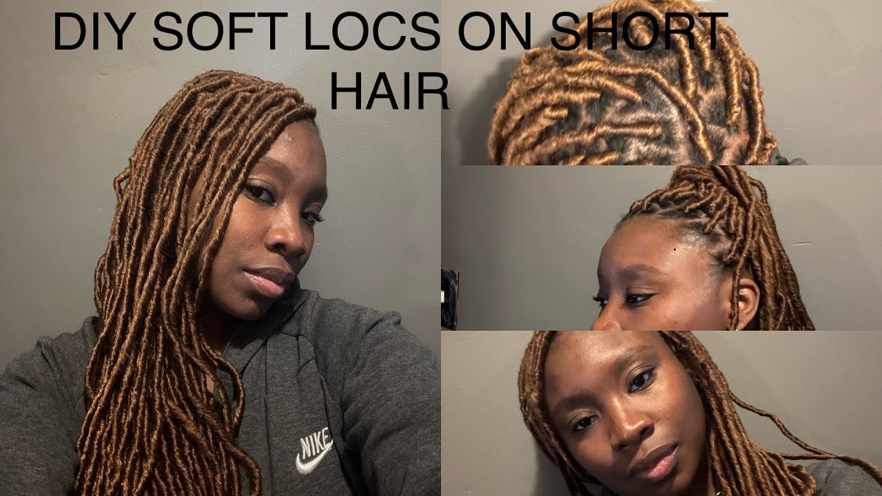 DIY Soft Locs on Short Hair Tutorial | Beginner Friendly