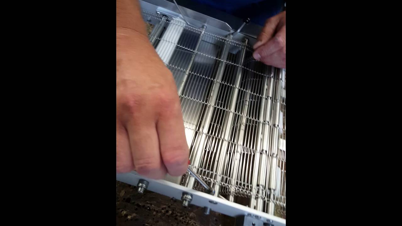 Changing Enrobing Belt - Video 4: Adjustments and Tightening