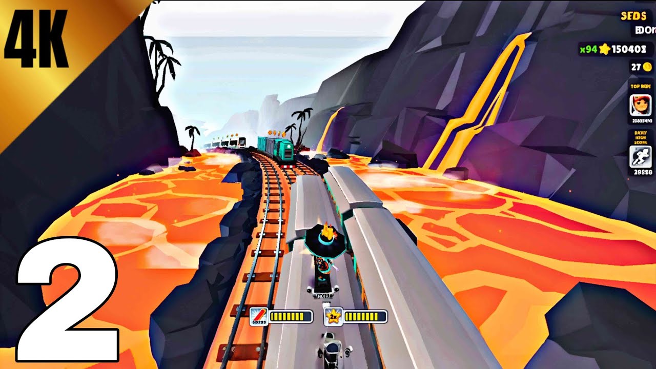 Subway surfers Hawaii gameplay walkthrough part 2 -   ( iOS, Android pc ) 4k60FPS 