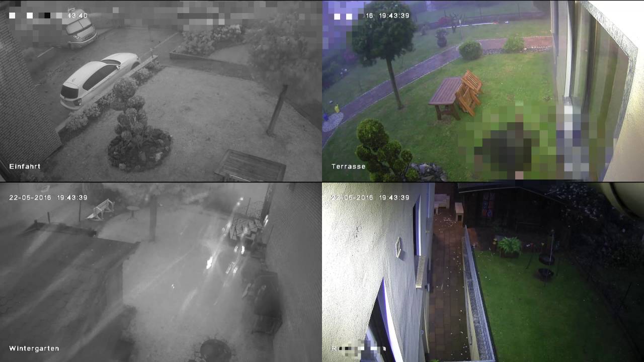 Tornado Downburst und Gewitter in Porta Westfalica und Minden 22. Mai 2016