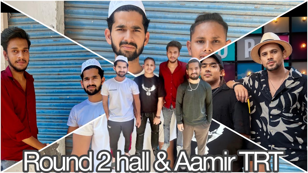 {FINALLY WE MET A AAMIR TRT☺️} COMEDY ENJOY9211 AND ROUND 2 HALL 👍