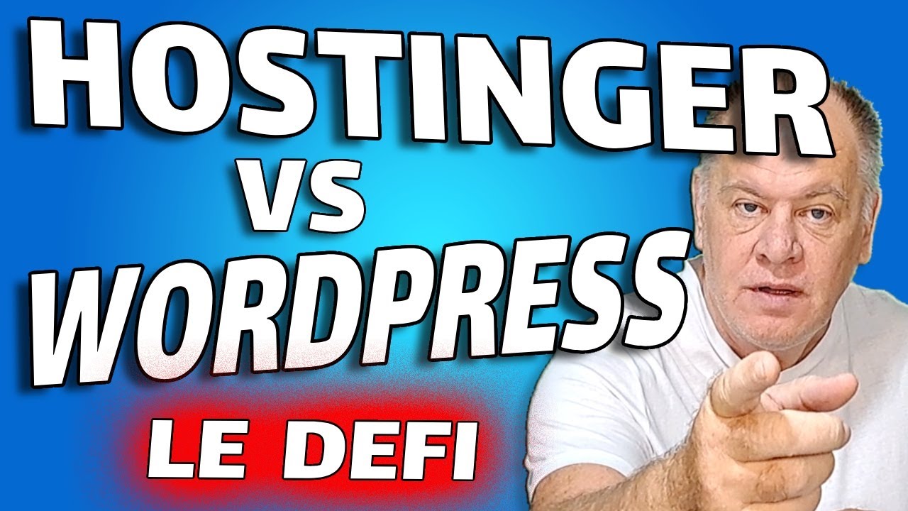 Créateur de site web hostinger VS wordpress et elementor gratuit