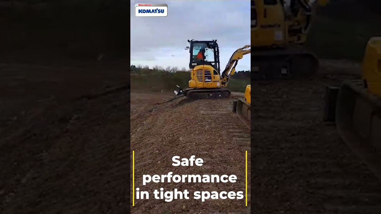 PC26MR-5 Mini Excavator (Komatsu Utilities)