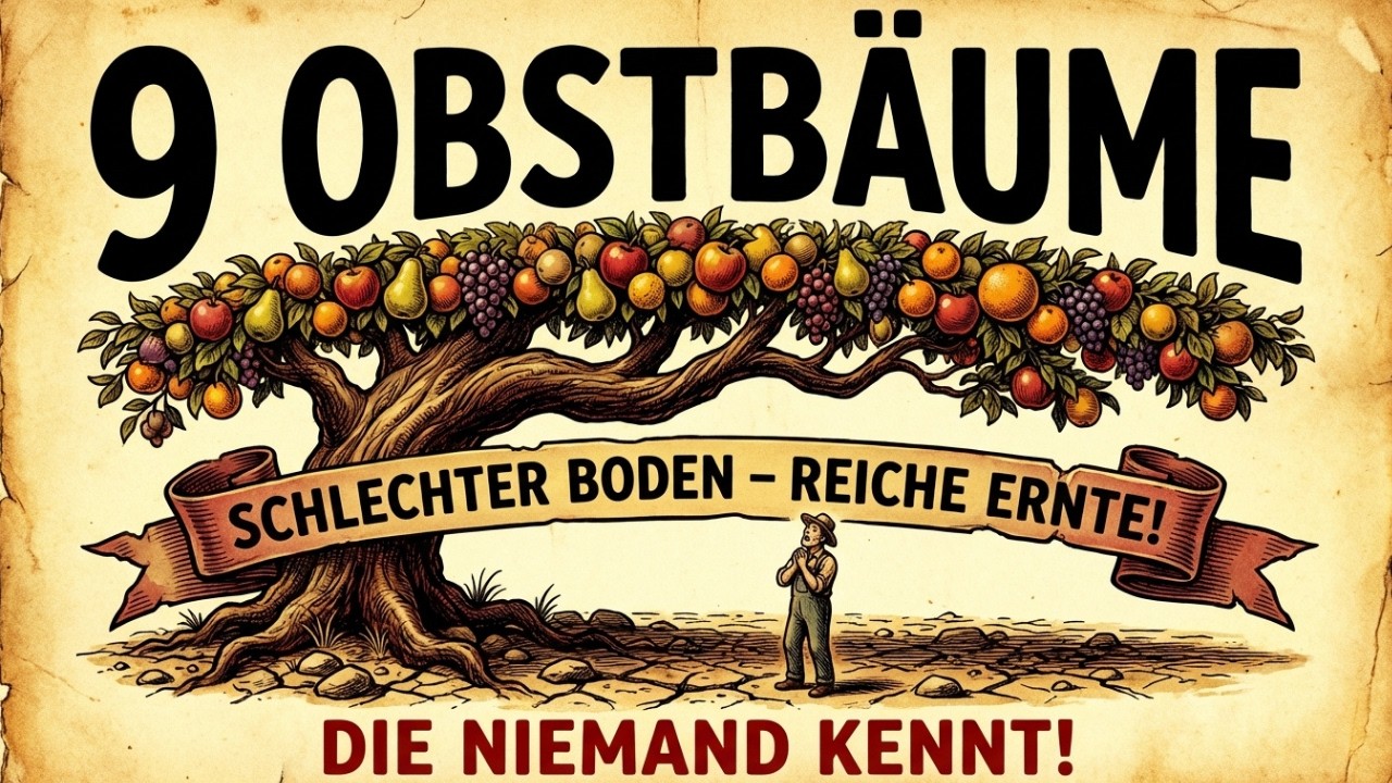 Vergessene Obstb&auml;ume: 9 Sorten die auf schlechtem Boden &uuml;berleben (und Fr&uuml;chte tragen)