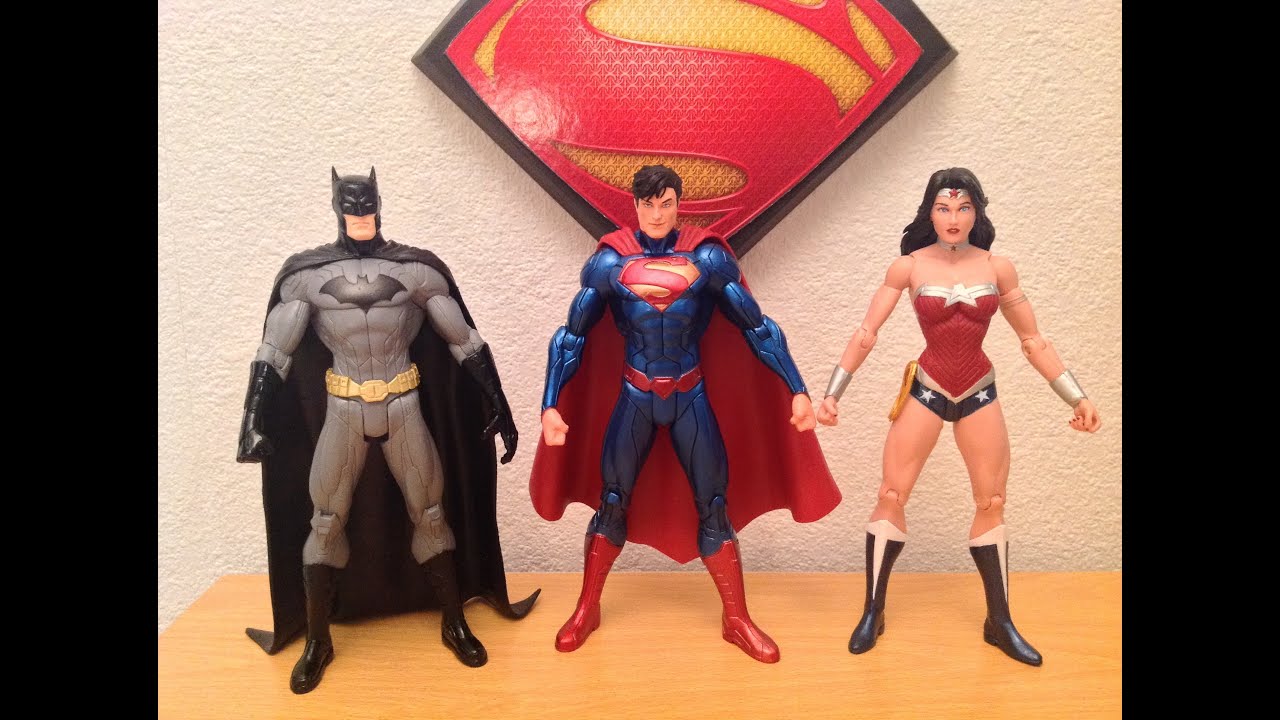 DC Collectibles Trinity War New 52 Superman Batman and Wonder Woman 3 Pack Review