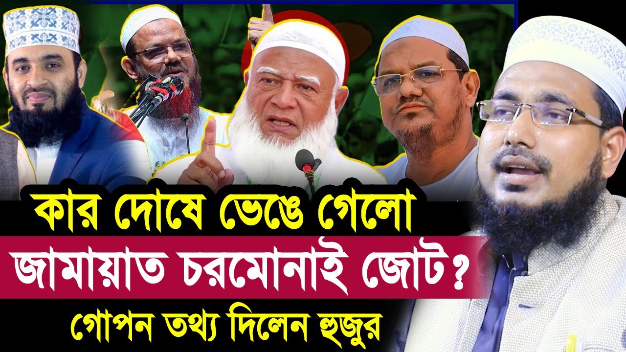 কার দোষে ভেঙে গেলে জামায়াত চরমোনাই জোট? গোপন তথ্য দিলেন হুজুর Mawlana Abdus Salam Juktibadi