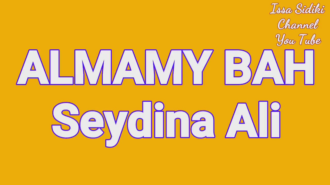 Almamy Bah Seydina Ali