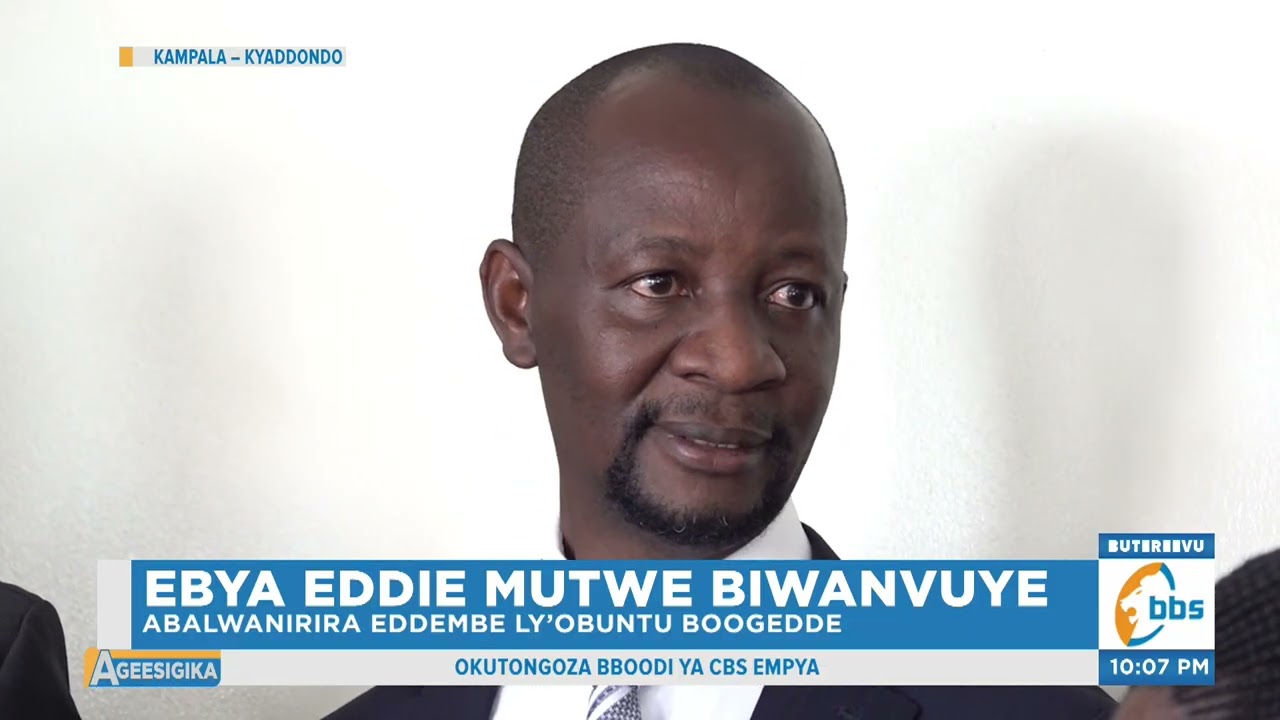 Ebya Eddie Mutwe Biwanvuye, NUP Evumiridde Ekiwambabantu