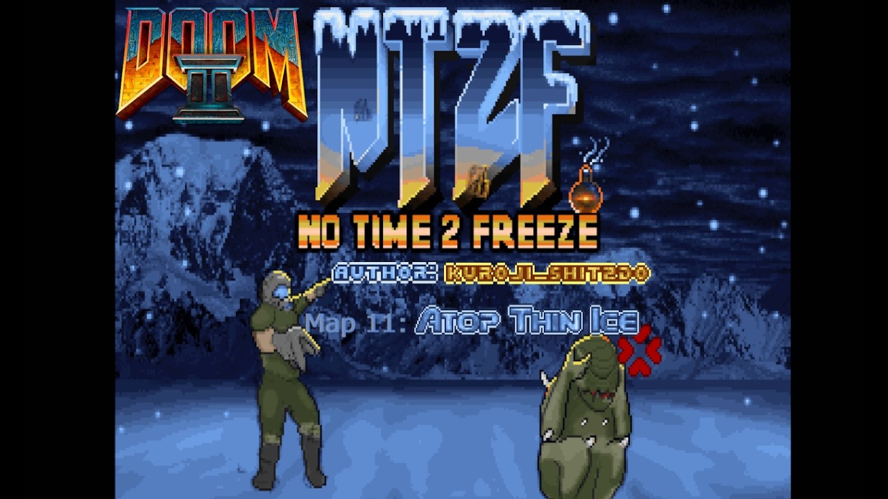 Doom 2 No Time 2 Freeze Map 11 Atop Thin Ice
