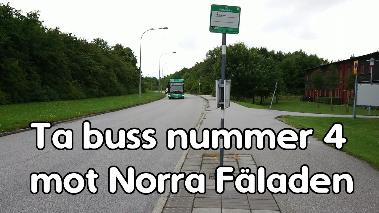 Hitta till Logen i Lund - Buss 4 mot Norra Fäladen