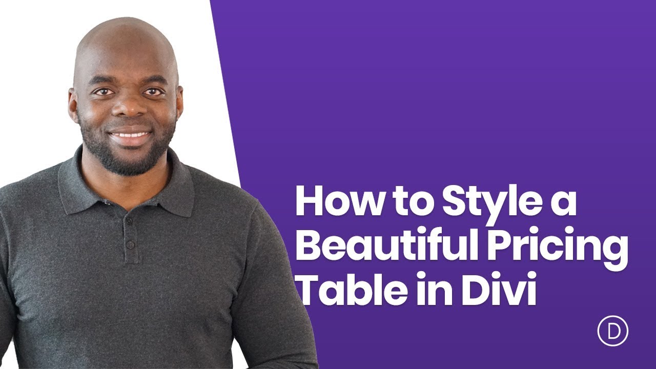 How to Style a Beautiful Pricing Table in Divi