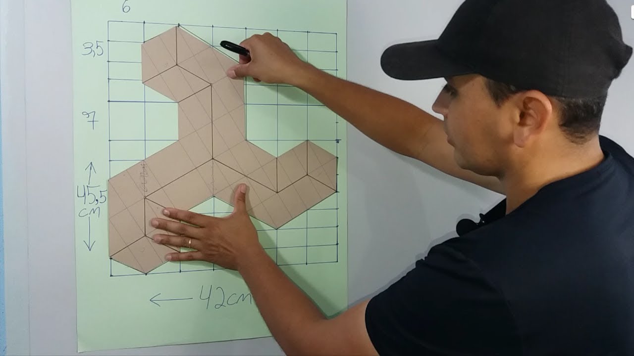 Pintura Efeito 3D, Passo a Passo