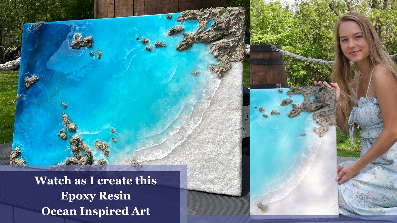 Creation of THAI-DAL WAVES - Handmade Epoxy Resin Painting by Dianka Pours
