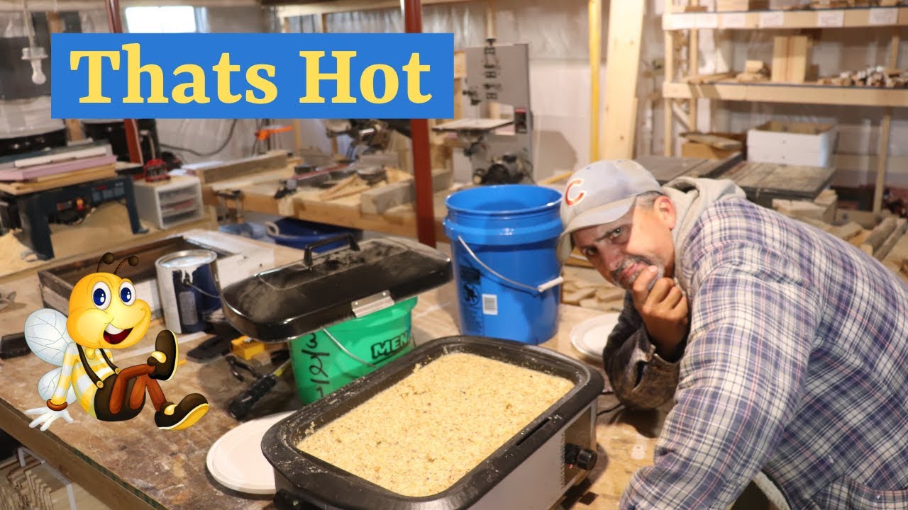 How To Melt Down Your Beeswax Cappings From Your Honey Super Frames ( Jan 2021 )
